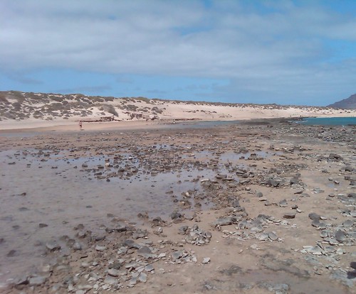 Plataforma basáltica en La Graciosa